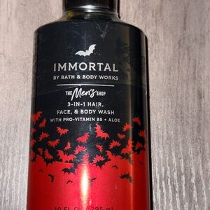 3-in-1 Hair, Face, & Body Wash - Red & Black